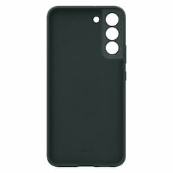 Чехол-накладка Samsung Silicone Cover для Galaxy S22+, силикон, зеленый— фото №2