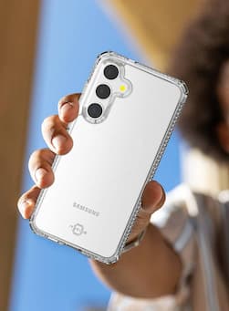 Чехол-накладка Itskins Hybrid Clear для Galaxy S24, поликарбонат, прозрачный— фото №7