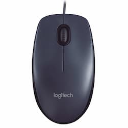 Мышь Logitech M90, черный+серый— фото №0