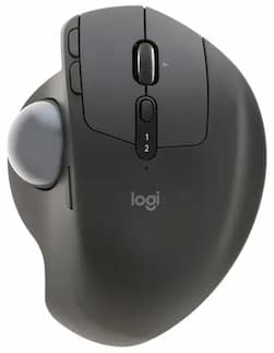 Трекбол Logitech MX Ergo, беспроводная, графитовый— фото №0