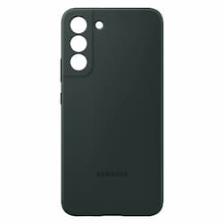 Чехол-накладка Samsung Silicone Cover для Galaxy S22+, силикон, зеленый— фото №1