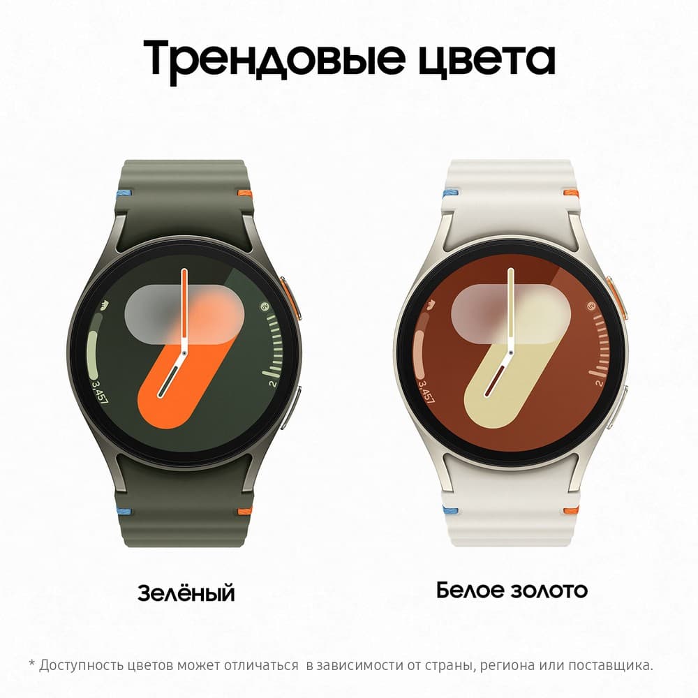 Samsung Galaxy Watch 7 LTE 40mm, зеленый (РСТ)— фото №1