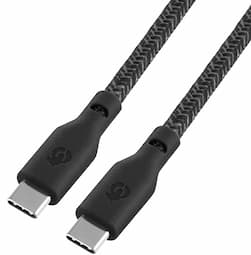 Кабель uBear Trend USB-C / USB-C, A, 60Вт  1,2м, черный— фото №1