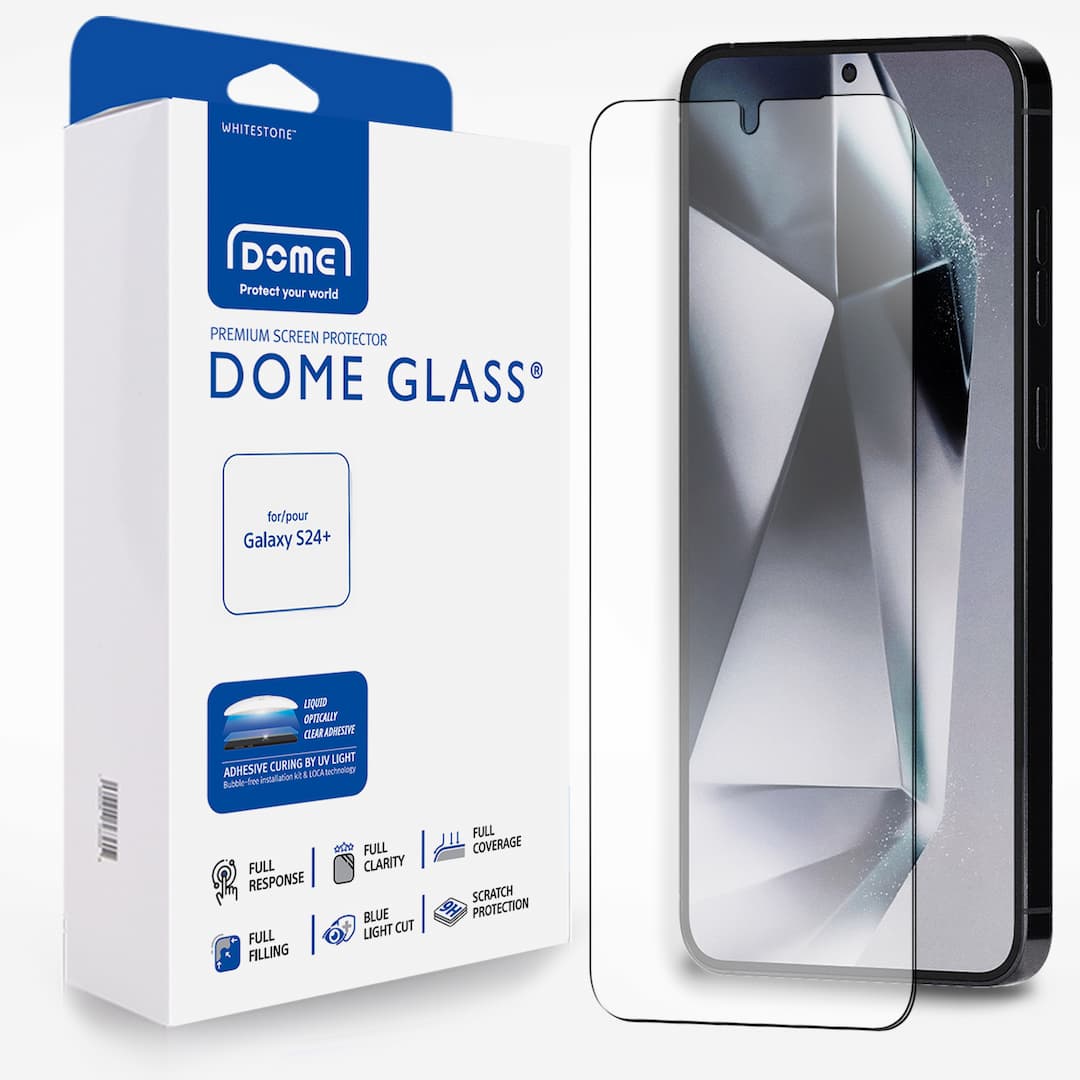 Защитное стекло Whitestone Dome glass 3D для Galaxy S24+— фото №0