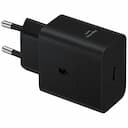 Зарядное устройство сетевое Samsung EP-T4511X, кабель USB Type-C, Power Delivery, 45Вт, черный
