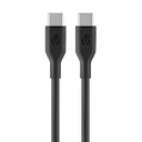 Кабель uBear Life USB-C / USB-C, 5A, 100Вт 2м, черный