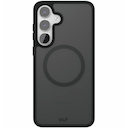 Чехол-накладка VLP Moon Case для Специальной версии Galaxy S25 FE, поликарбонат, черный