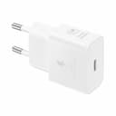 Зарядное устройство сетевое Samsung EP-T2510X, кабель USB Type-C, 25Вт, белый