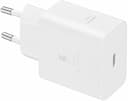 Зарядное устройство сетевое Samsung EP-T4511X, кабель USB Type-C, Power Delivery, 45Вт, белый